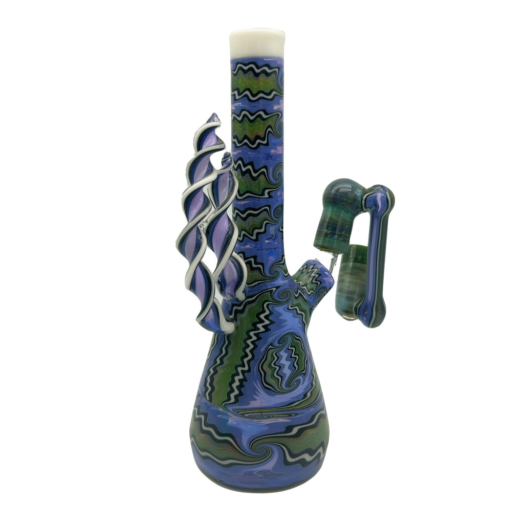 Worked Tube with Dropdown by Jams Glass