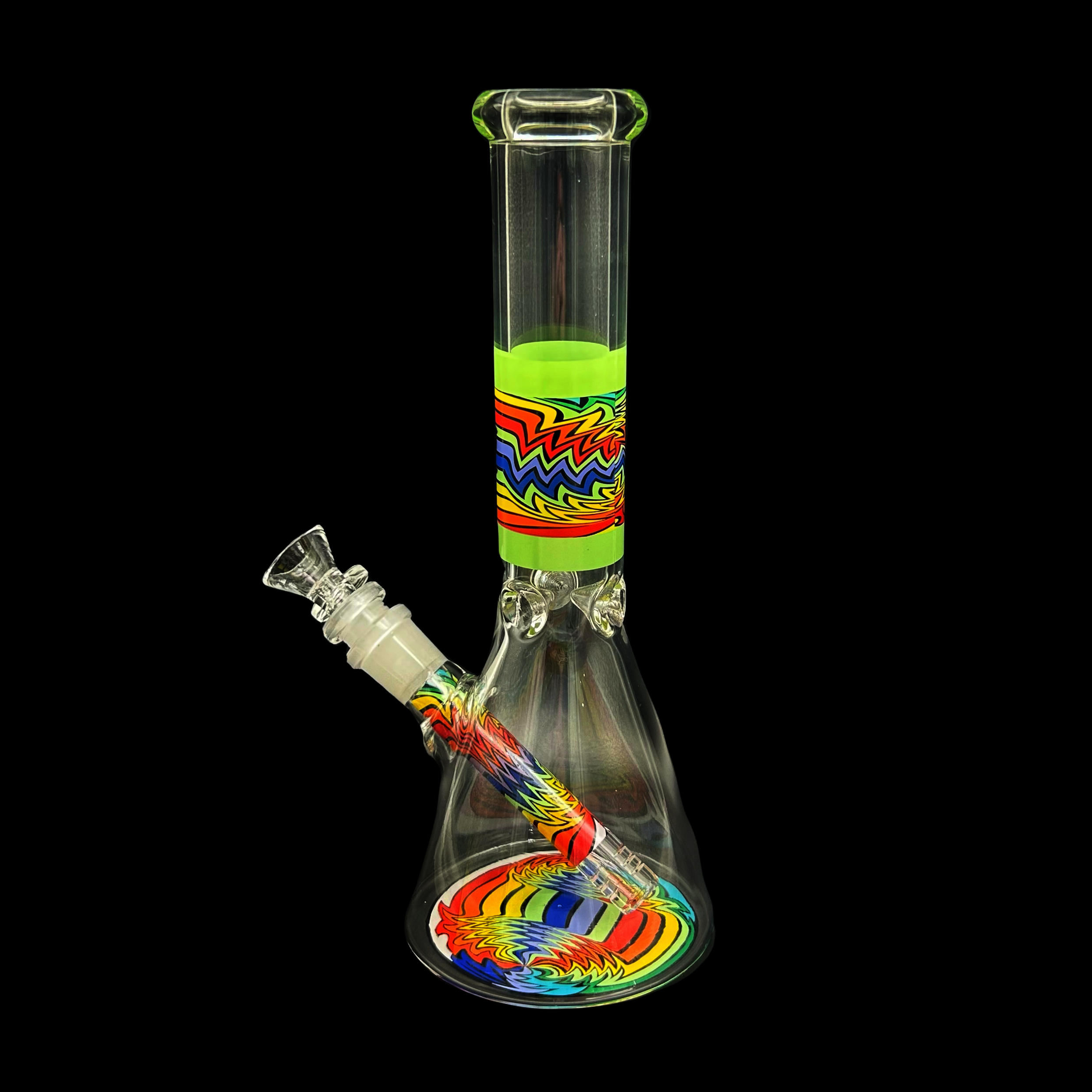 Wig Wag Decal Beaker