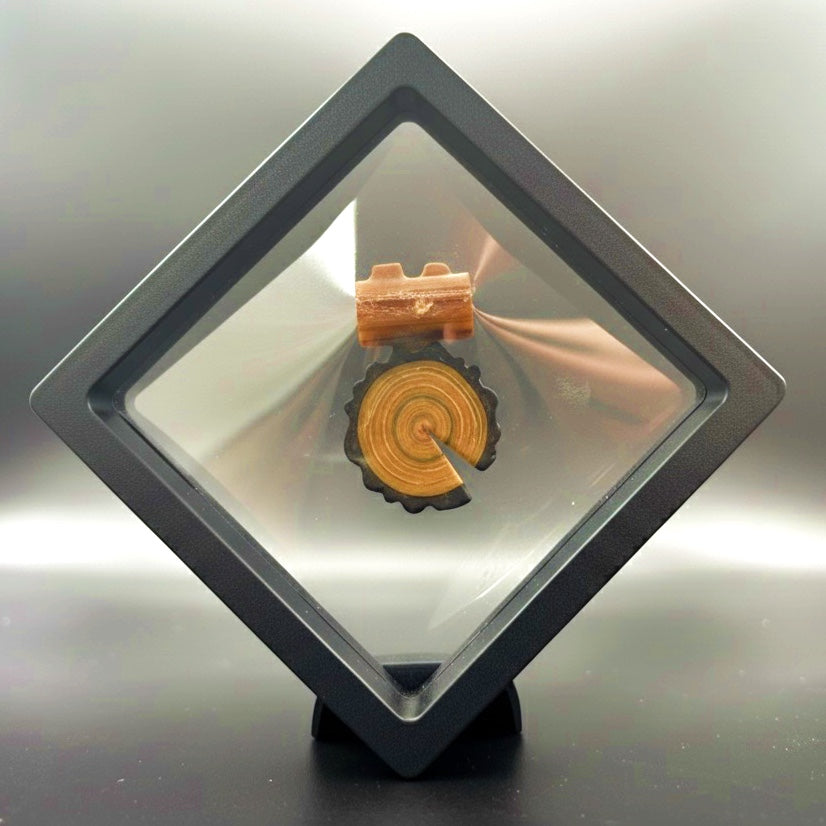 DCO Wood Log Slice Pendant